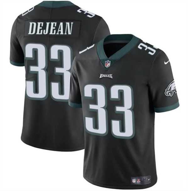 Men & Women & Youth Philadelphia Eagles #33 Cooper DeJean Black 2024 Draft Vapor Untouchable Limited Stitched Jersey